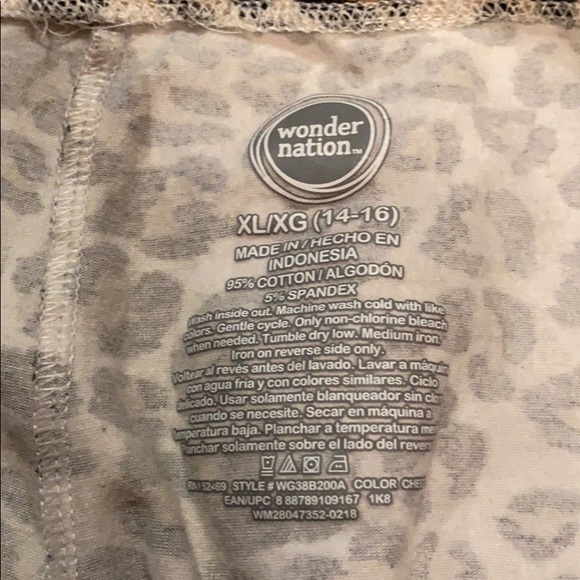 Leopard print kids (girls) leggings *stretchy* - Picture 2 of 3